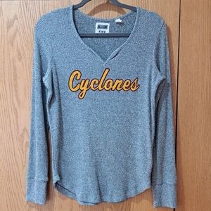 Tailgate Gray Cyclones Long Sleeve Top